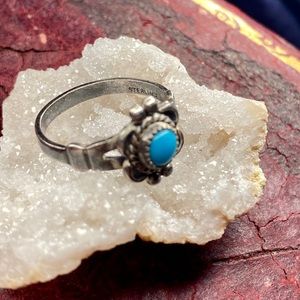Vintage tribal made Sterling Silver Ring